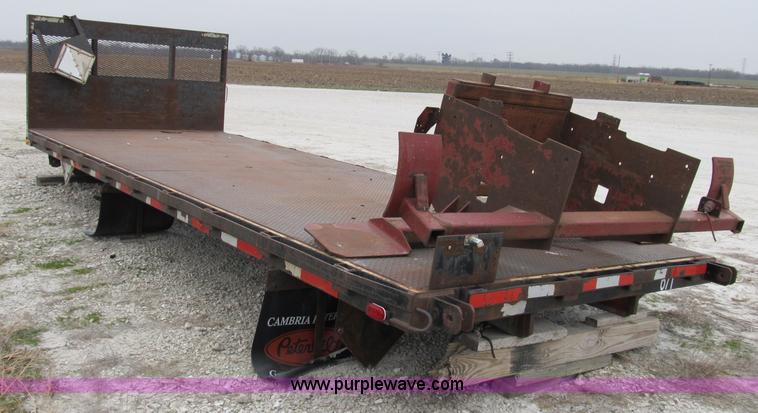 image for item B2530 20ft. steel flatbed