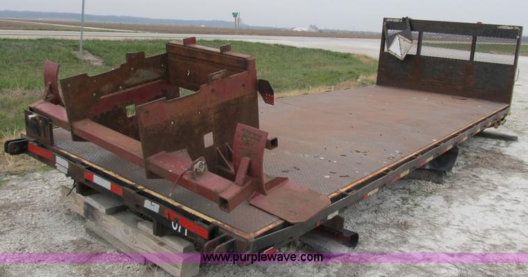 image for item B2530 20ft. steel flatbed