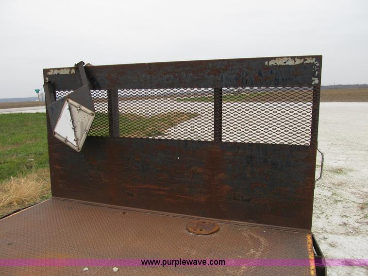 image for item B2530 20ft. steel flatbed