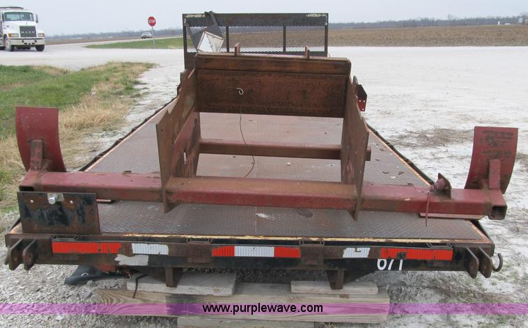 image for item B2530 20ft. steel flatbed