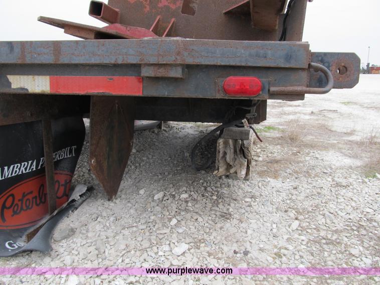 image for item B2530 20ft. steel flatbed