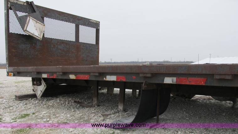 image for item B2530 20ft. steel flatbed