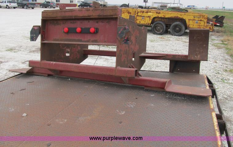 image for item B2530 20ft. steel flatbed