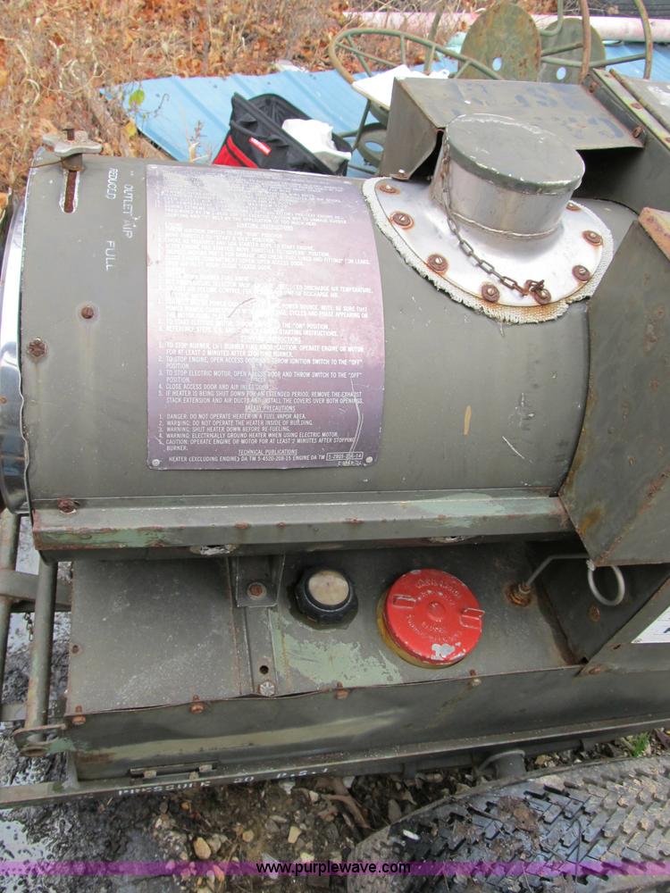 1977 AAF Herman Nelson portable aviation heater and trailer in Moberly