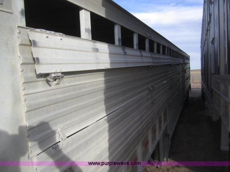 image for item B3113 1998 Eby 45' gooseneck stock trailer