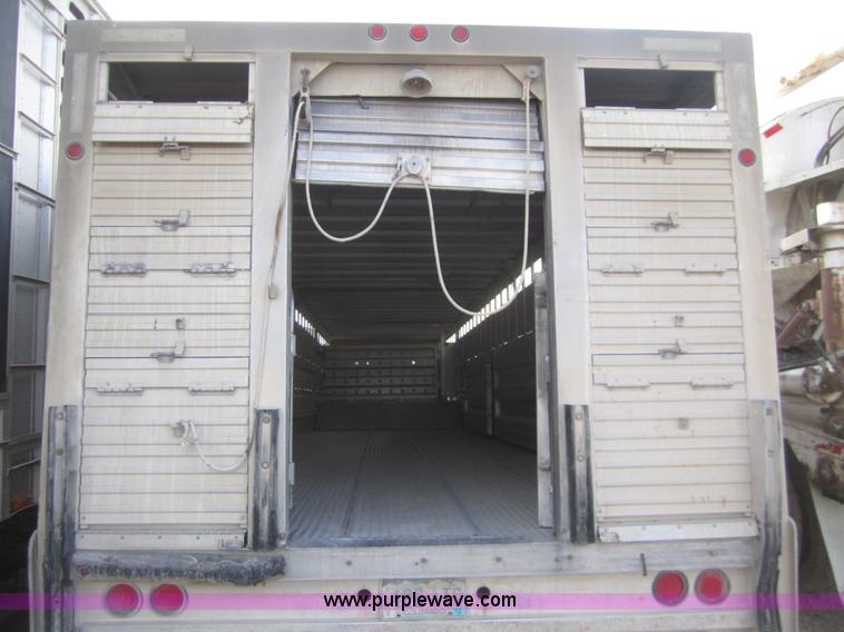 image for item B3113 1998 Eby 45' gooseneck stock trailer