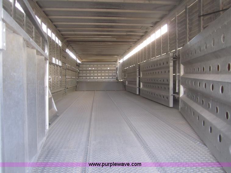 image for item B3113 1998 Eby 45' gooseneck stock trailer