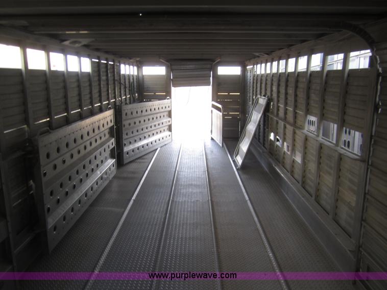 image for item B3113 1998 Eby 45' gooseneck stock trailer