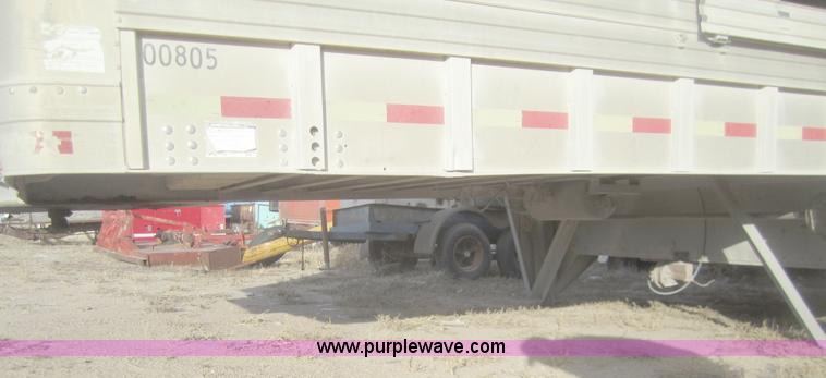 image for item B3114 1998 Eby 45' gooseneck stock trailer