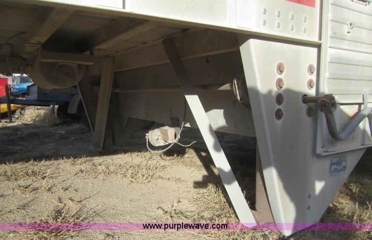 image for item B3114 1998 Eby 45' gooseneck stock trailer