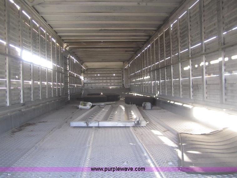 image for item B3114 1998 Eby 45' gooseneck stock trailer