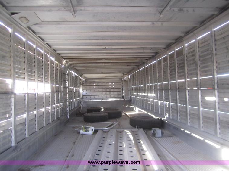 image for item B3114 1998 Eby 45' gooseneck stock trailer