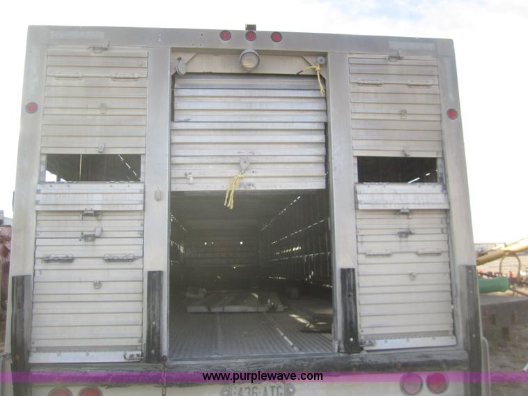 image for item B3114 1998 Eby 45' gooseneck stock trailer