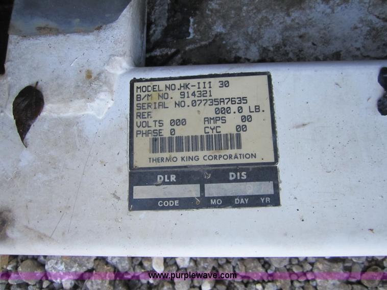 image for item B9035 Thermo King heater unit