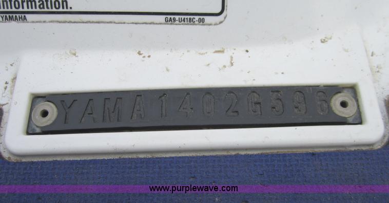 image for item C5262 Yamaha wave runner jet ski with trailer