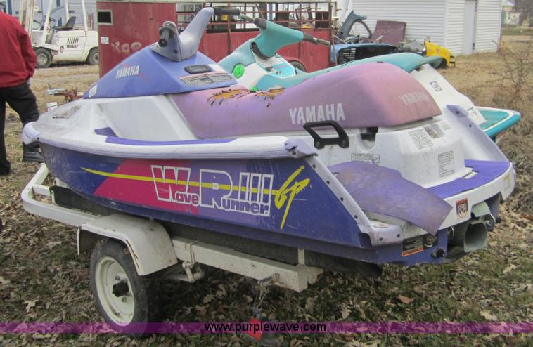 image for item C5263 (2) Jet ski's on trailer