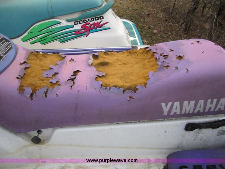 image for item C5263 (2) Jet ski's on trailer