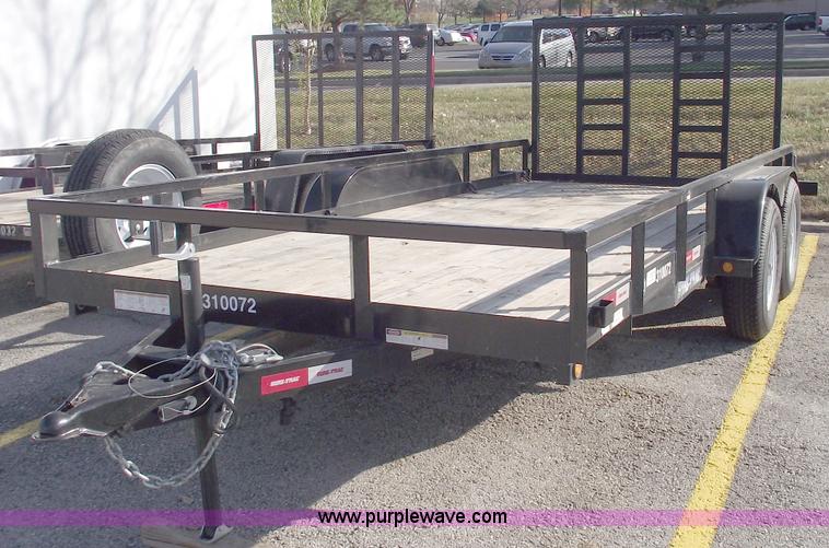image for item C5720 2011 Sure Trac 16' equipment trailer