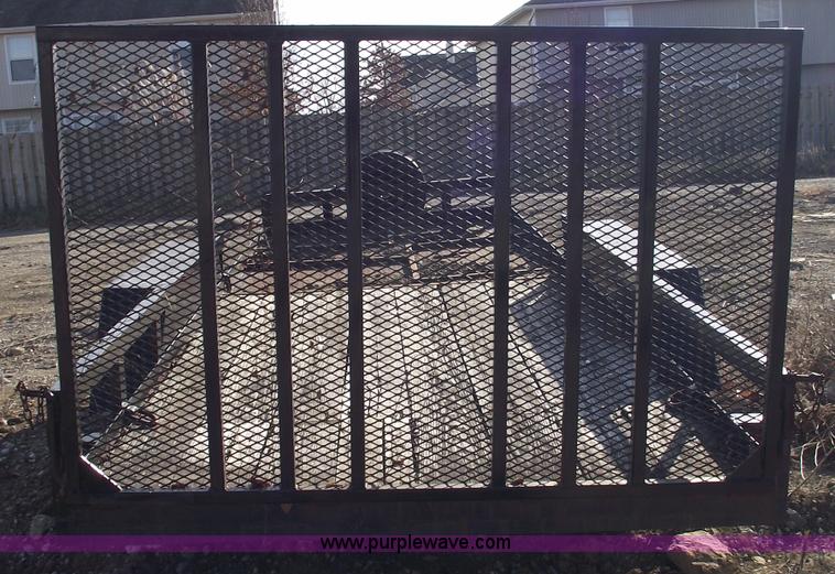 image for item C5818 1991 18' shop-built trailer