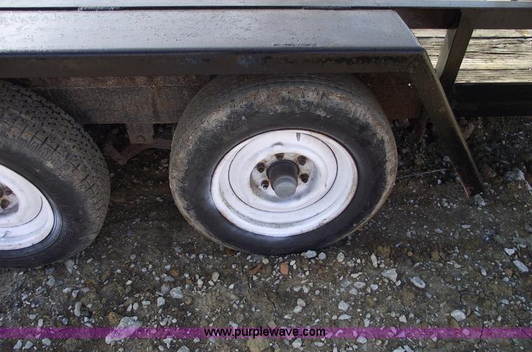 image for item C5818 1991 18' shop-built trailer