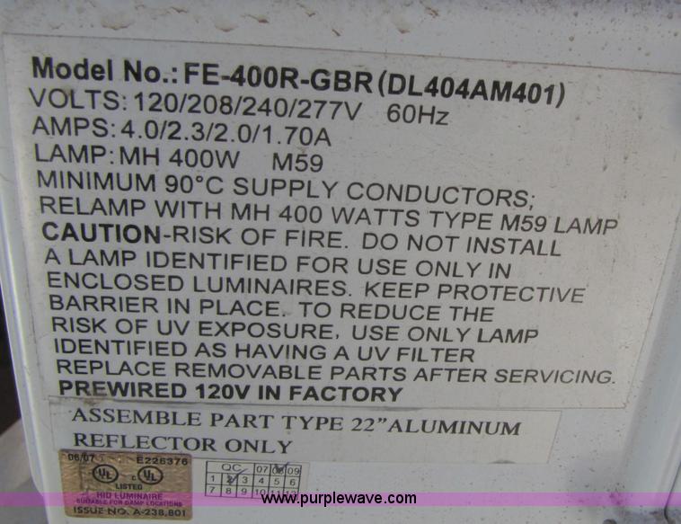 image for item C9606 (18) shop lights