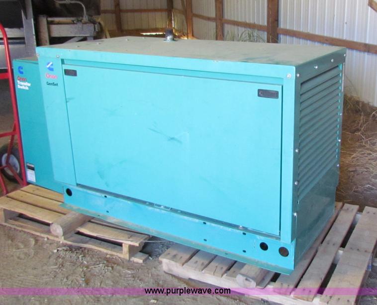 image for item D9174 Onan GNAD-3368225 pad mount generator