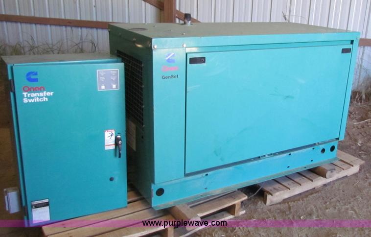 image for item D9174 Onan GNAD-3368225 pad mount generator