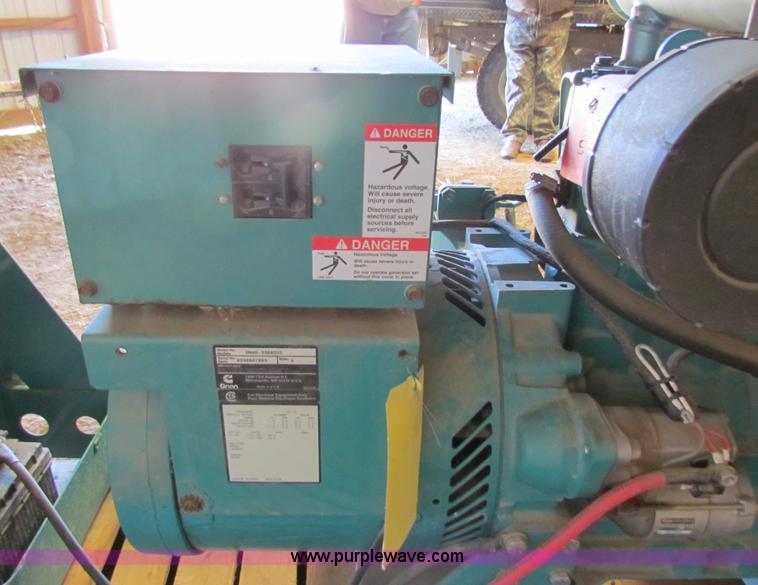 image for item D9174 Onan GNAD-3368225 pad mount generator