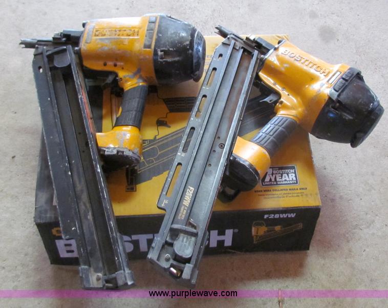 image for item D9177 (2) Bostitch F28WW nail guns