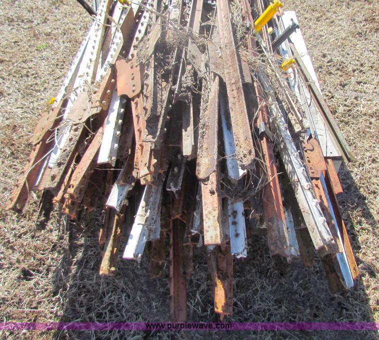 image for item D9223 Approximately 50 assorted T-posts
