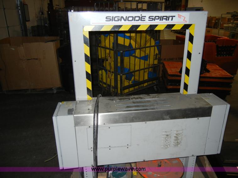 image for item H9123 Signode Spirit strapping machine