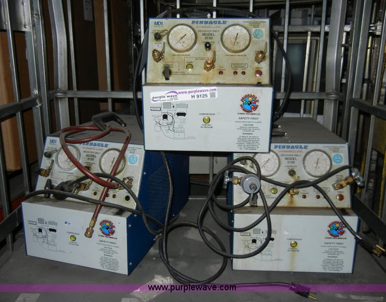 image for item H9125 (3) Pinnacle Dynamic 5150 line refrigerant recoverers