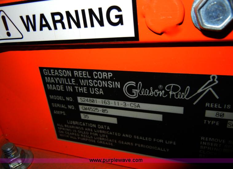 image for item H9126 Gleason hose reel