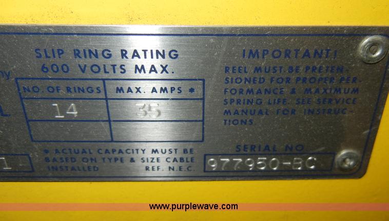 image for item H9129 Aero-Motive electric cable reel