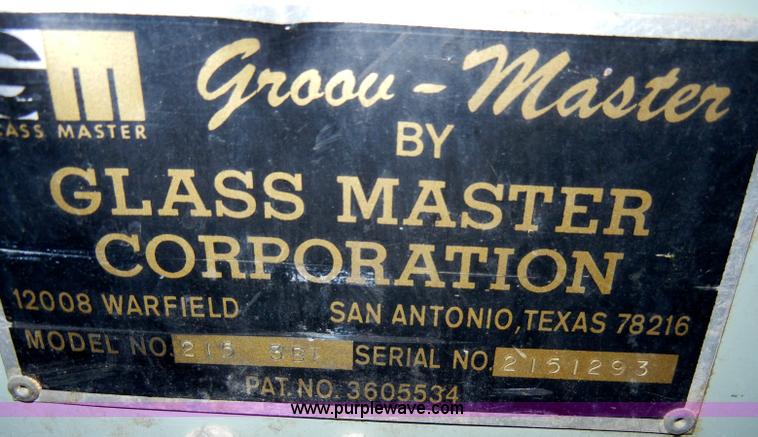 image for item H9138 Groov-master 2153BT portable glass cutter