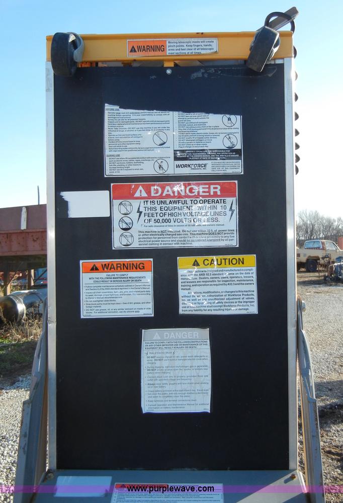 image for item H9197 Workforce XLT23 lift