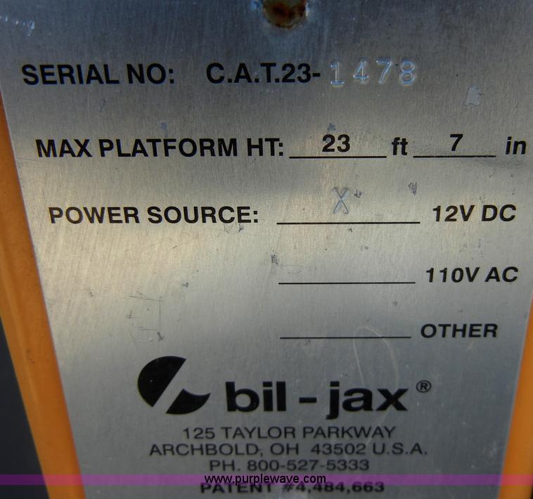 image for item H9197 Workforce XLT23 lift