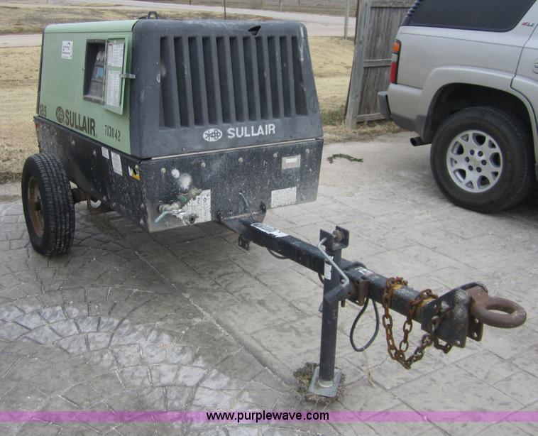image for item A5687 Sullair 185 air compressor