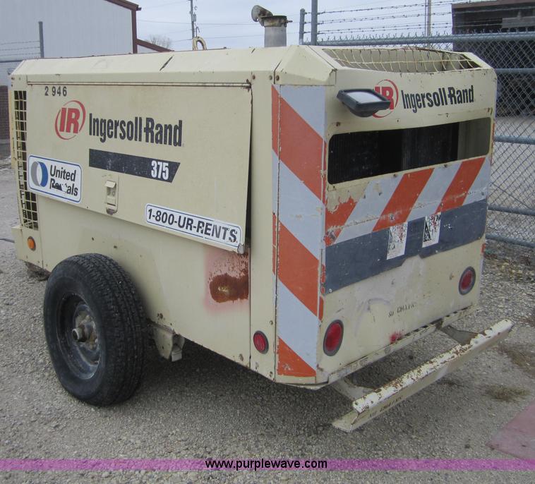 image for item A5688 1998 Ingersoll Rand P375WCU air compressor