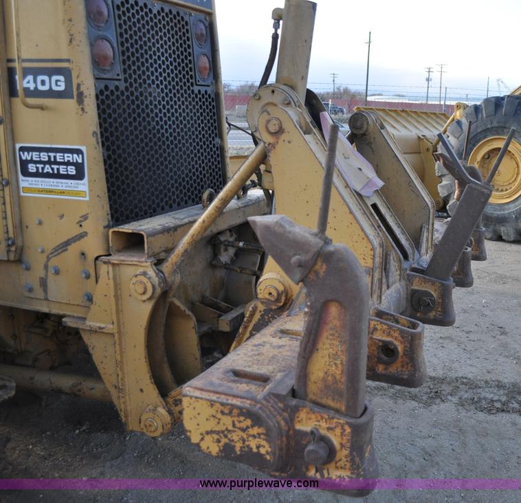 image for item A5739 1989 Caterpillar 140G motor grader