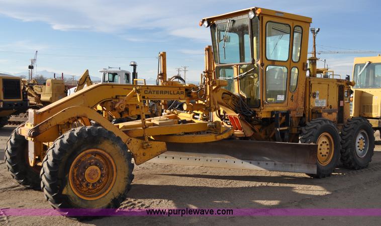 image for item A5749 1976 Caterpillar 120G motor grader
