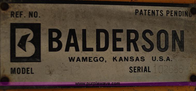 image for item A5749 1976 Caterpillar 120G motor grader