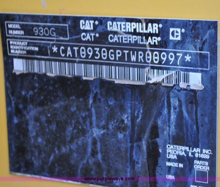 image for item A5751 2005 Caterpillar 930G wheel loader