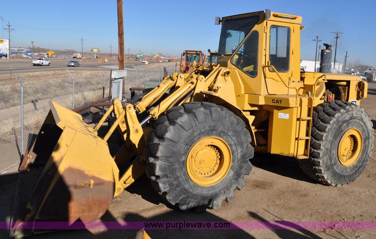 image for item A5754 1977 Caterpillar 980B wheel loader