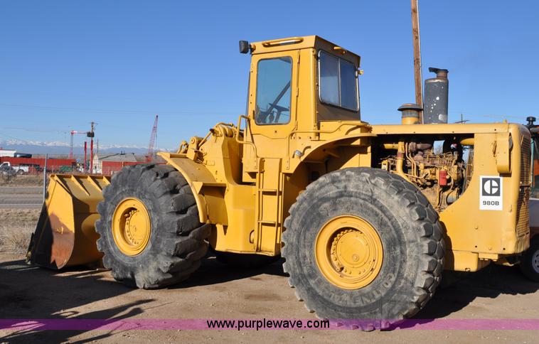 image for item A5754 1977 Caterpillar 980B wheel loader