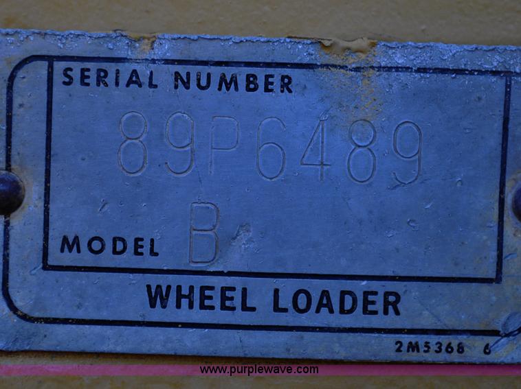 image for item A5754 1977 Caterpillar 980B wheel loader