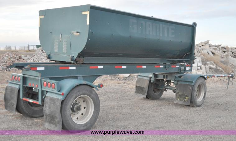 image for item A5755 1991 Westco 22' transfer trailer