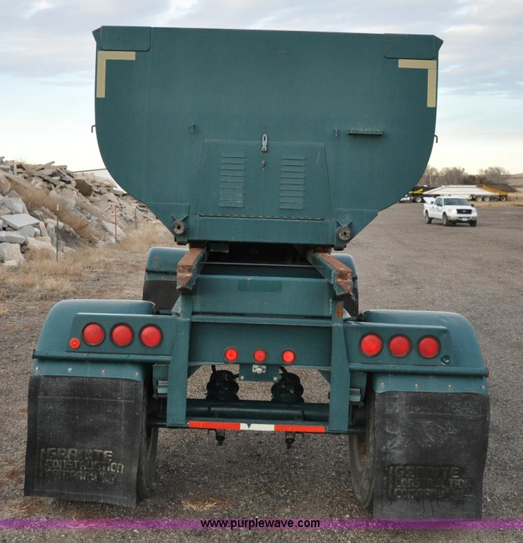 image for item A5755 1991 Westco 22' transfer trailer