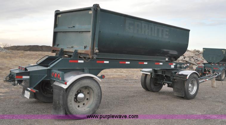image for item A5756 1991 Westco 25' transfer trailer