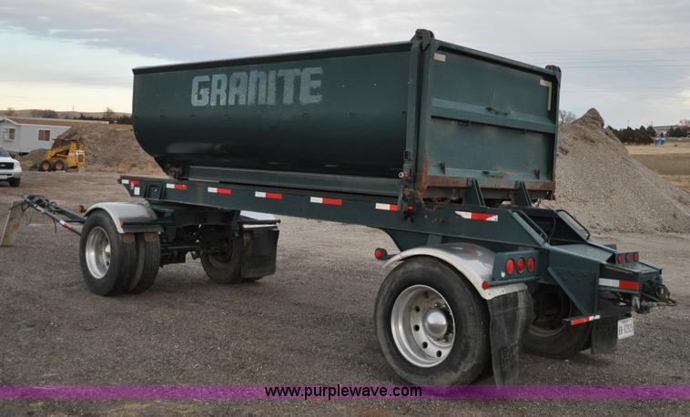 image for item A5756 1991 Westco 25' transfer trailer